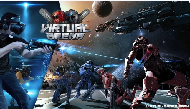 Laser Tag VR, juego de realidad virtual free roaming en Tarraco Karting
